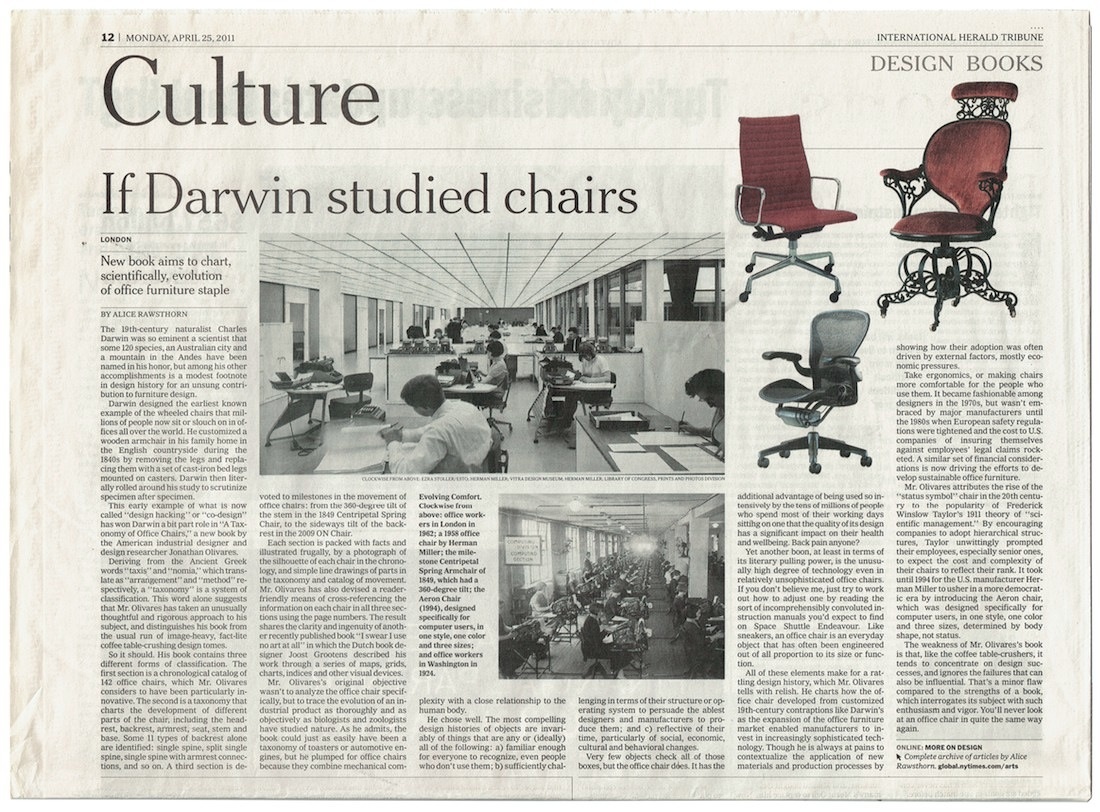 If Darwin Studied Office Chairs